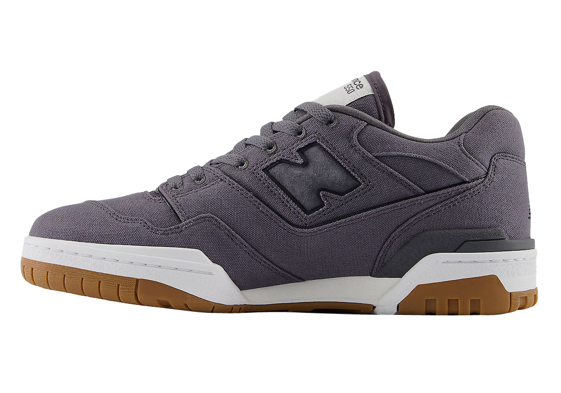 New Balance 550 Grey Canvas