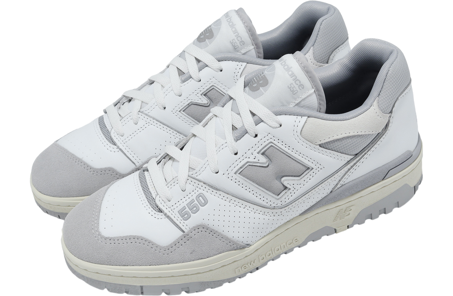 New Balance 550 Grey / White