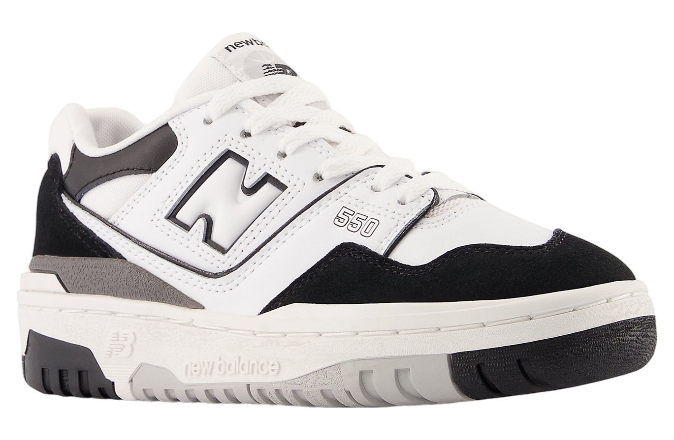 New Balance 550 GS White / Black / Raincloud