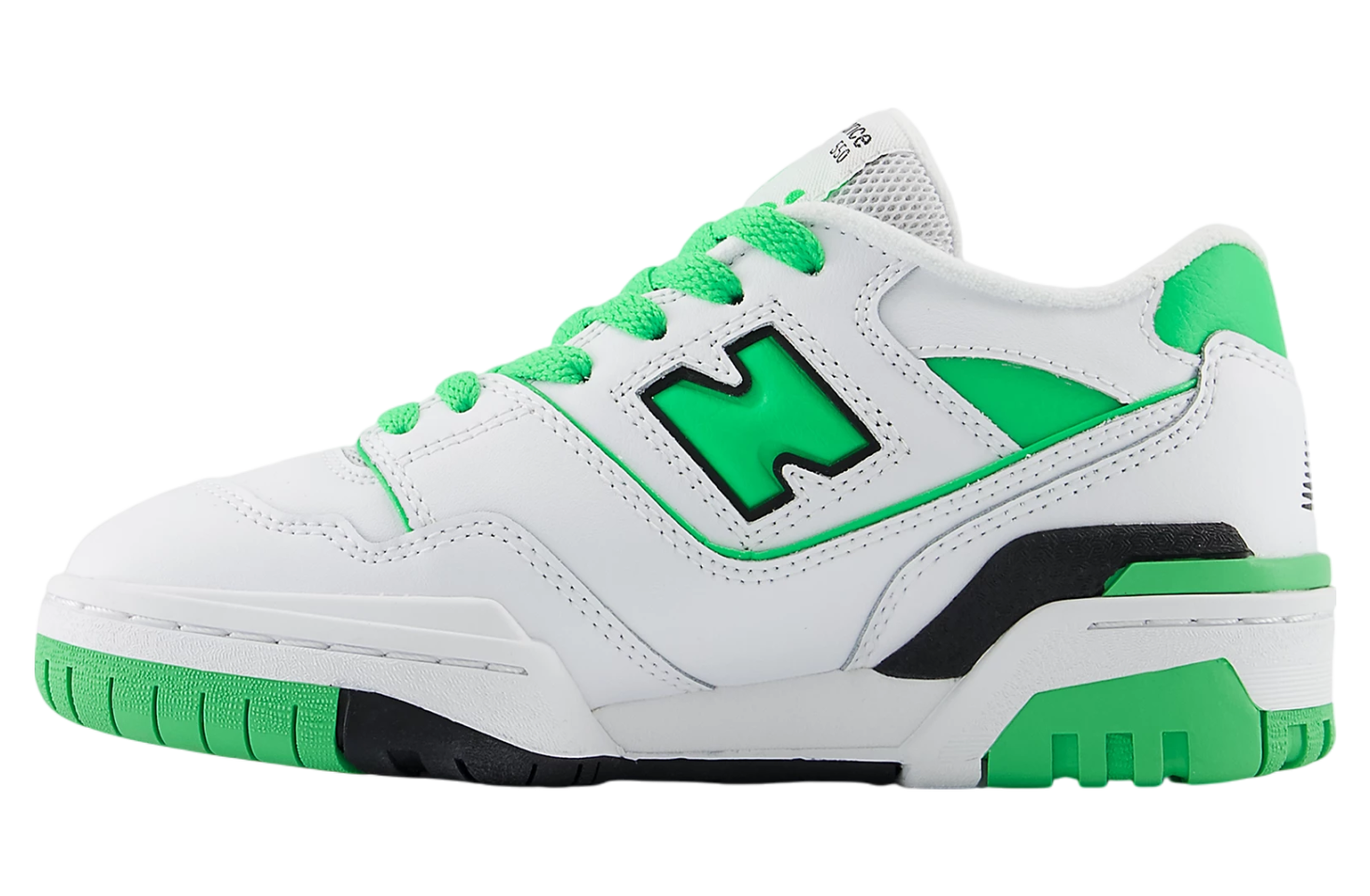 New Balance 550 GS White / Green Apple