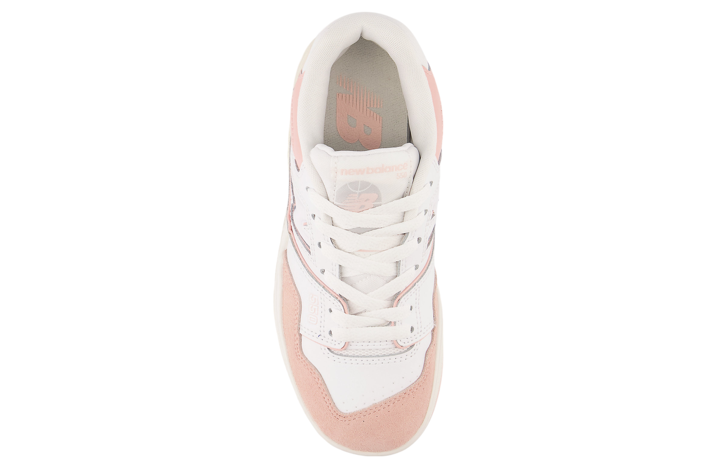 New Balance 550 GS White / Pink Haze