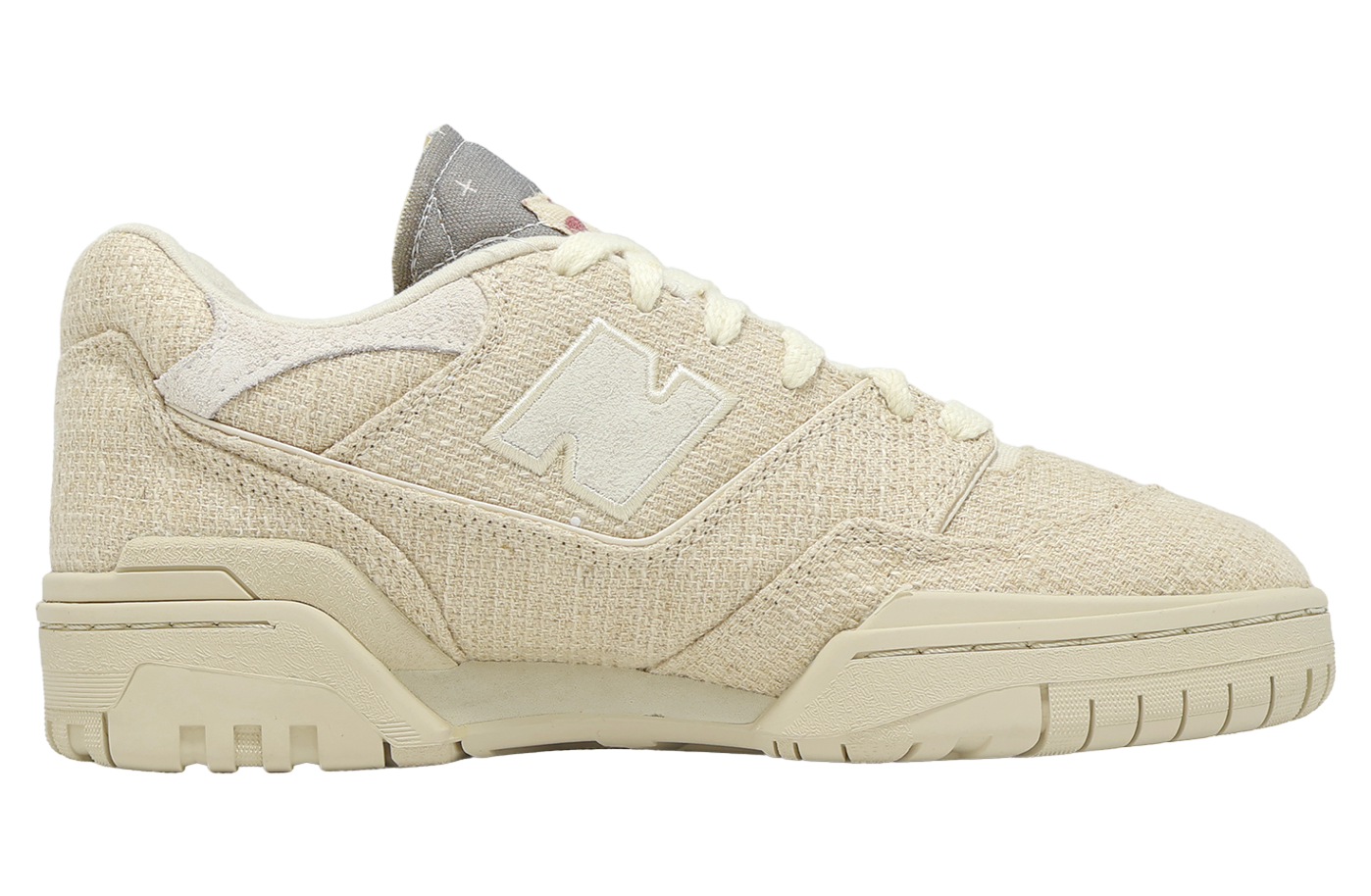 New Balance 550 Linen / Crimson