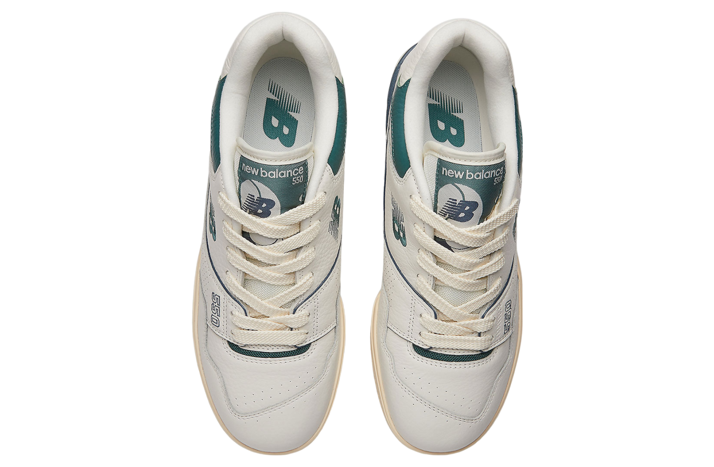 New Balance 550 Mini Logo White / Green