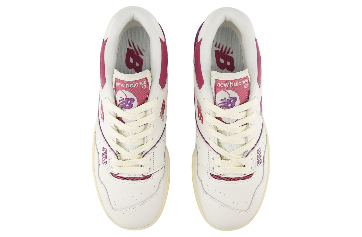 New Balance 550 Mini Logo White / Pink