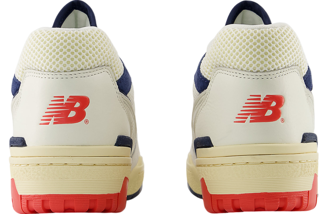 New Balance 550 Sea Salt Blast Red