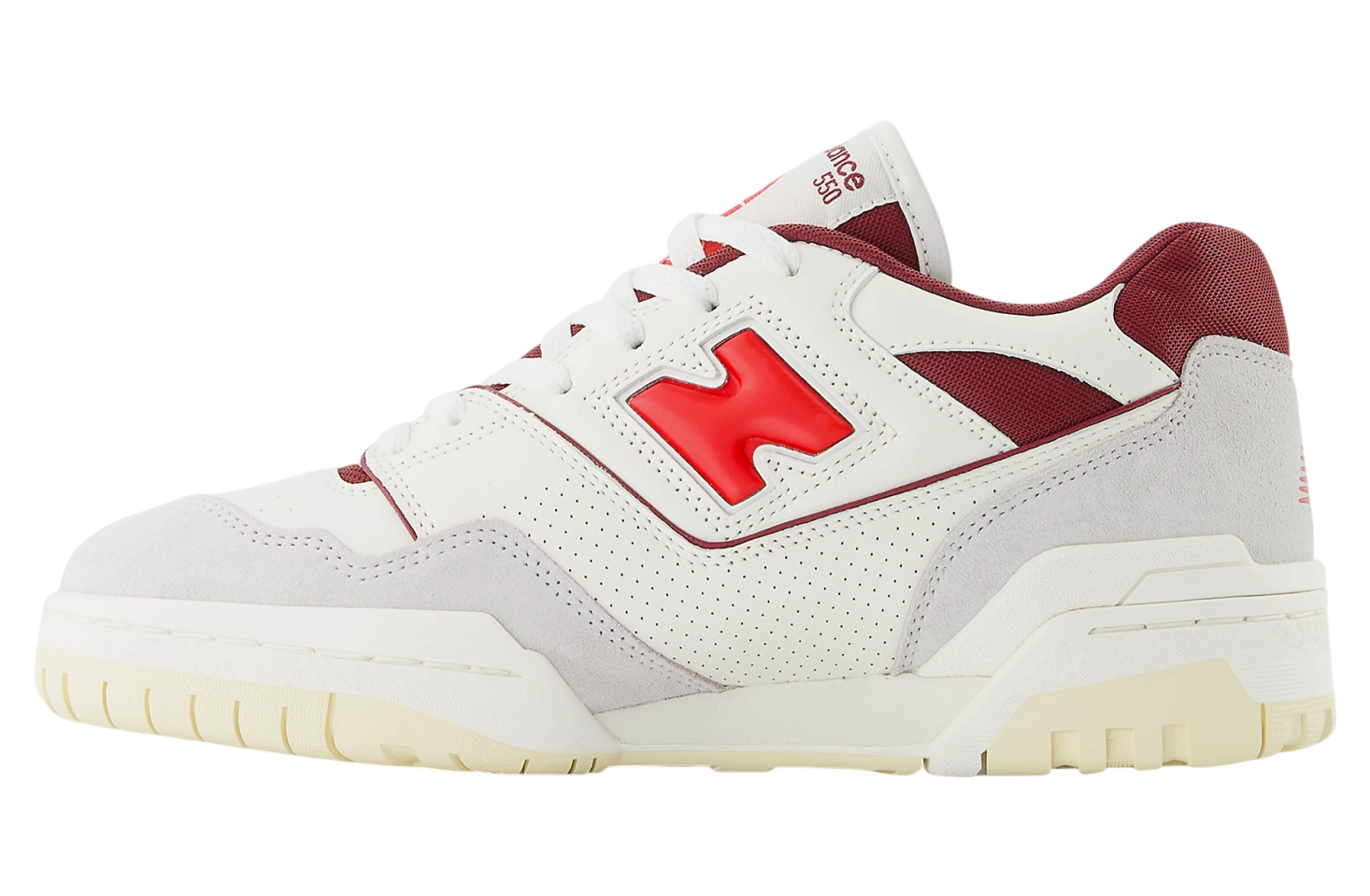 New Balance 550 Sea Salt / True Red