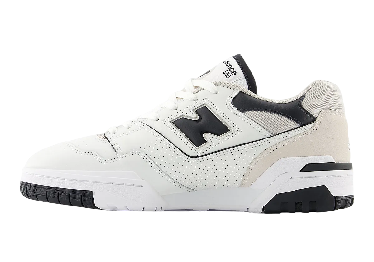 New Balance 550 White Black Grey