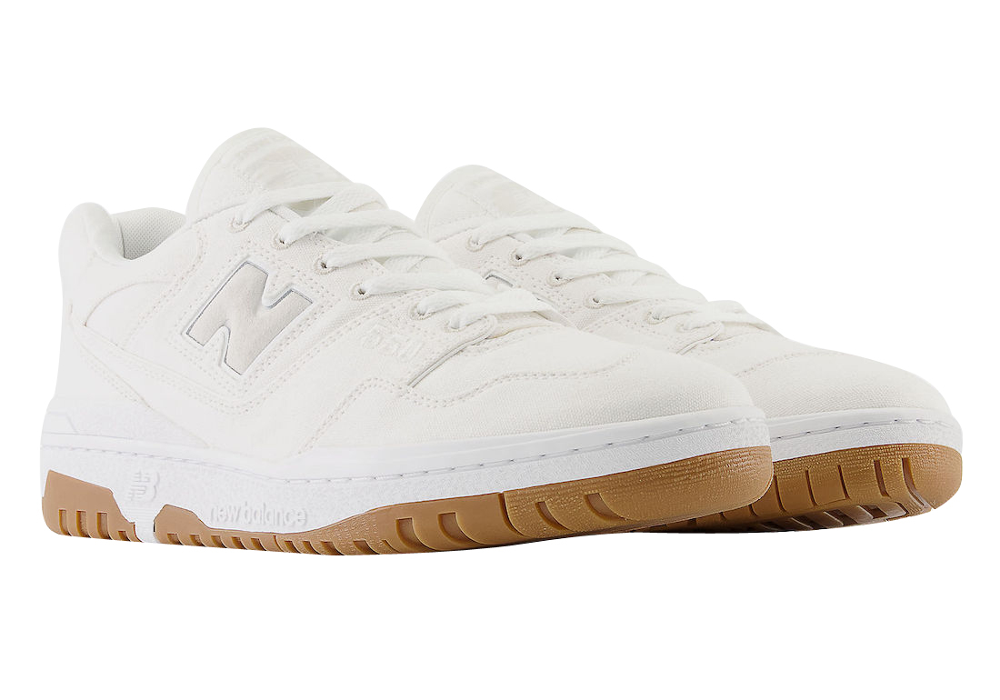 New Balance 550 White Canvas