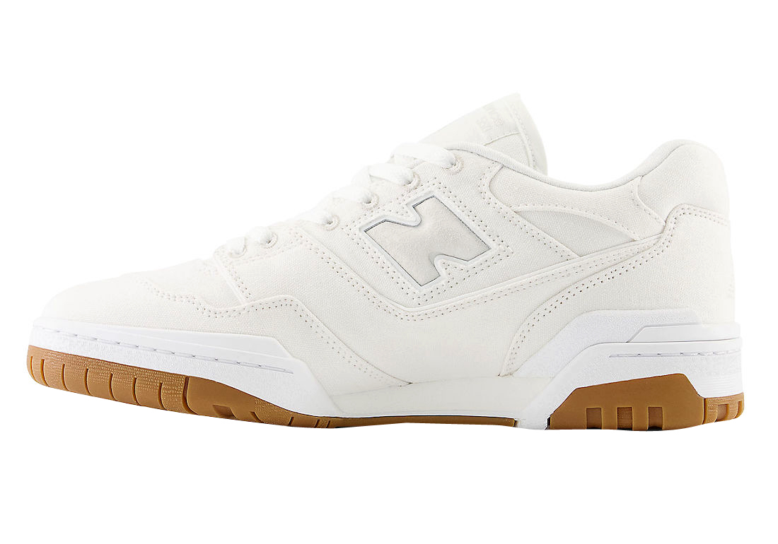 New Balance 550 White Canvas