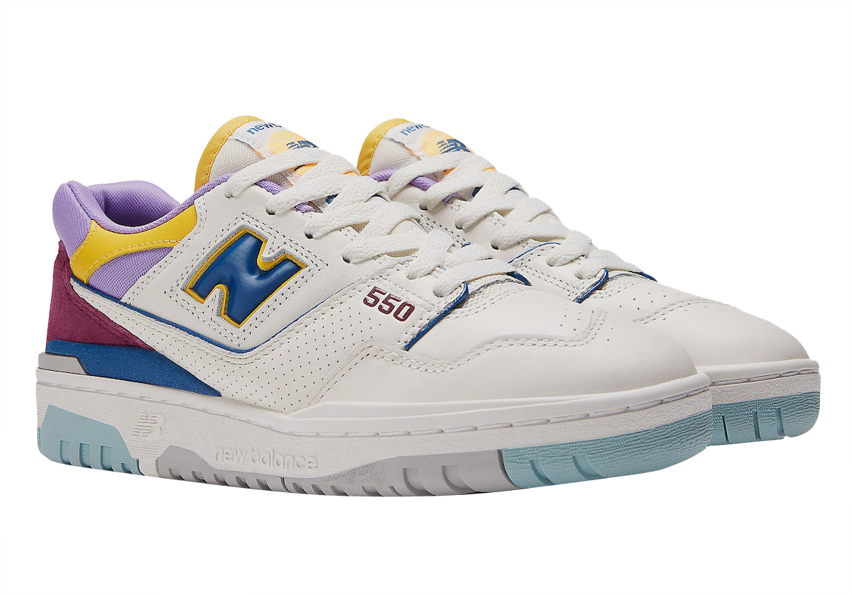 New Balance 550 White Multicolor