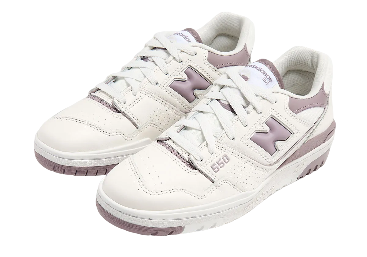 New Balance 550 WMNS White Mauve