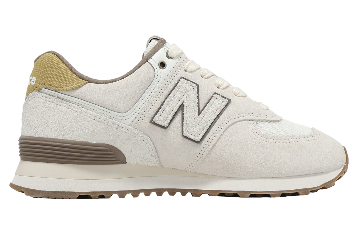 New Balance 574 Beige / Brown / White