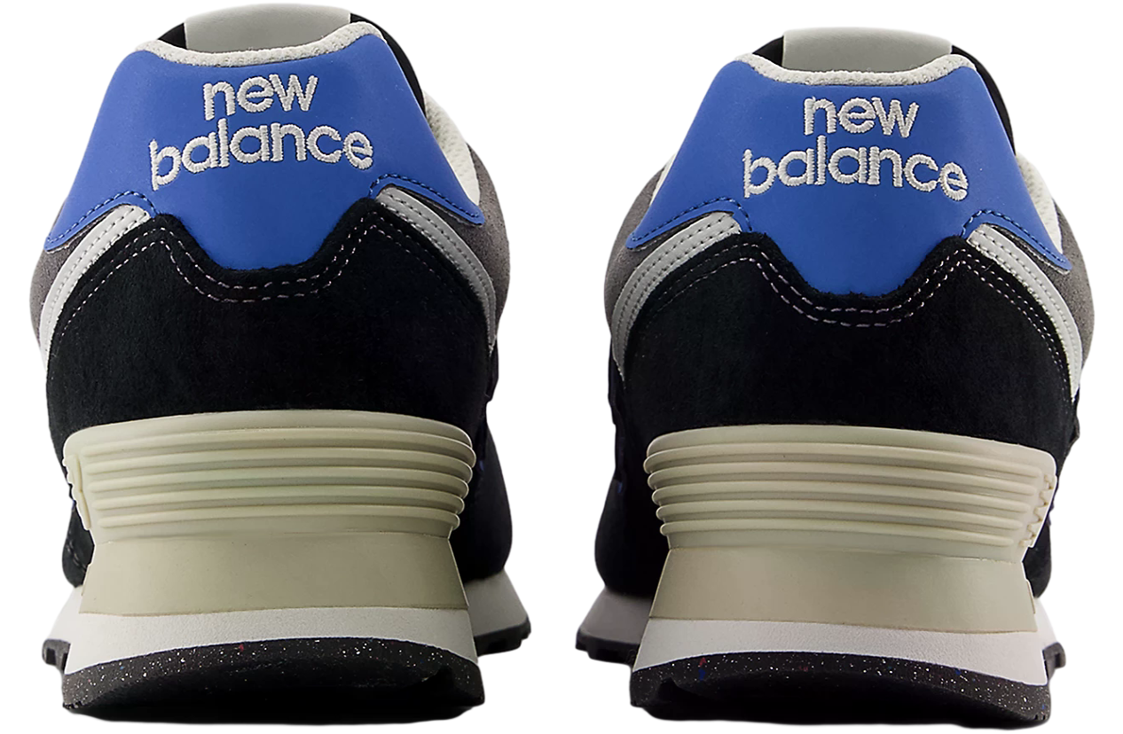 New Balance 574 Black / Blue Agate - Jul 2025 - U574QRB