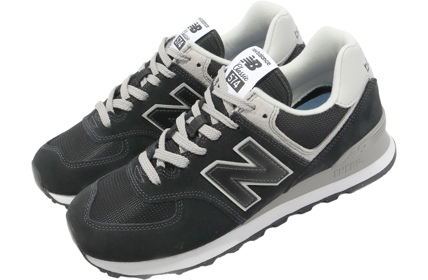New Balance 574 Black / Grey - Apr 2025 - ML574EVBD