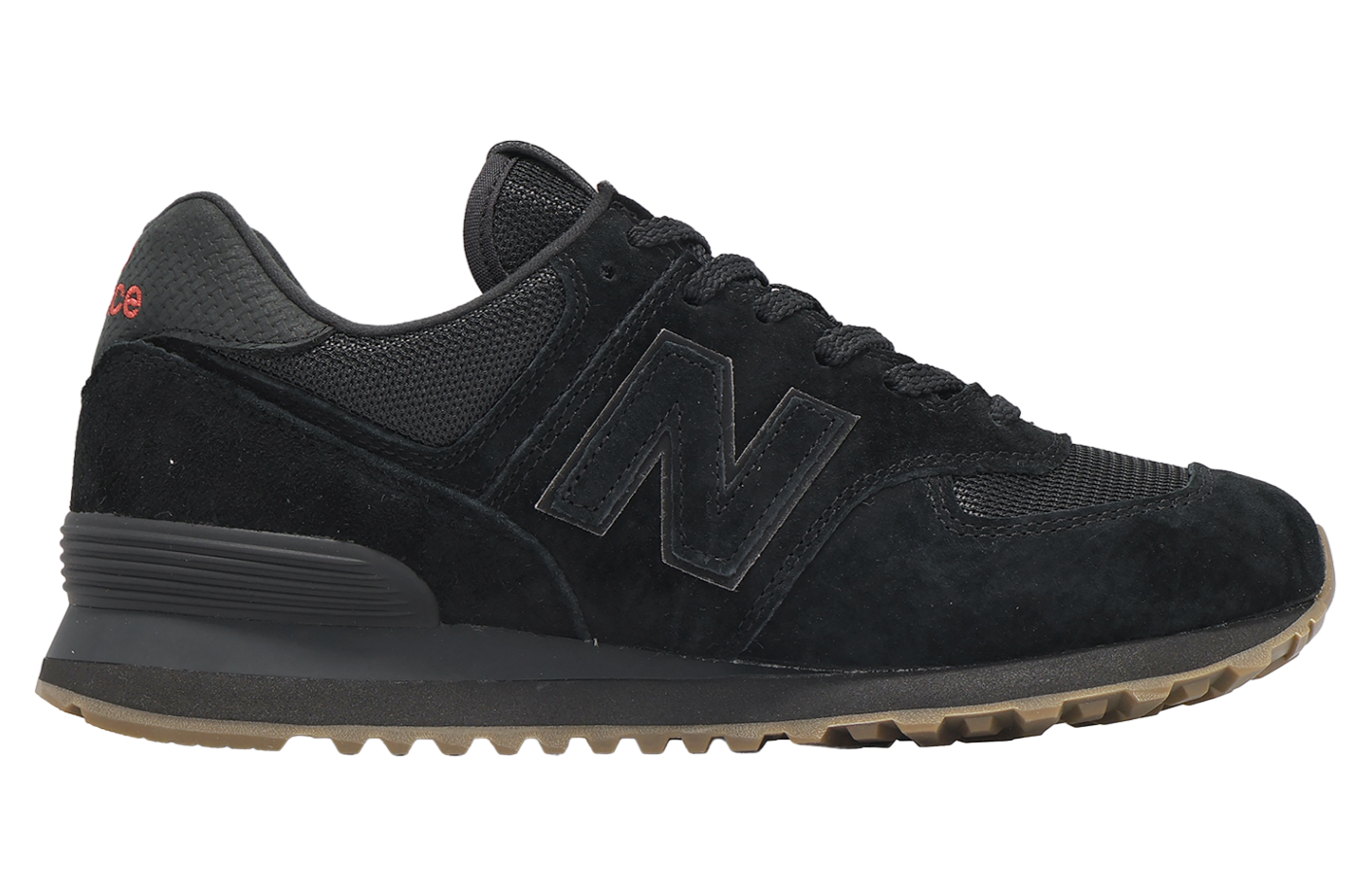 New Balance 574 Black / Red