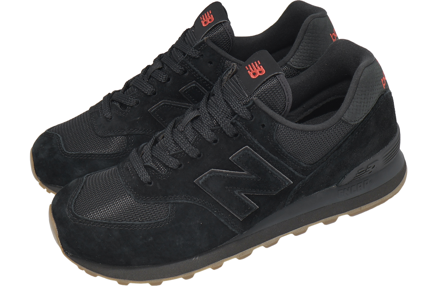 New Balance 574 Black / Red