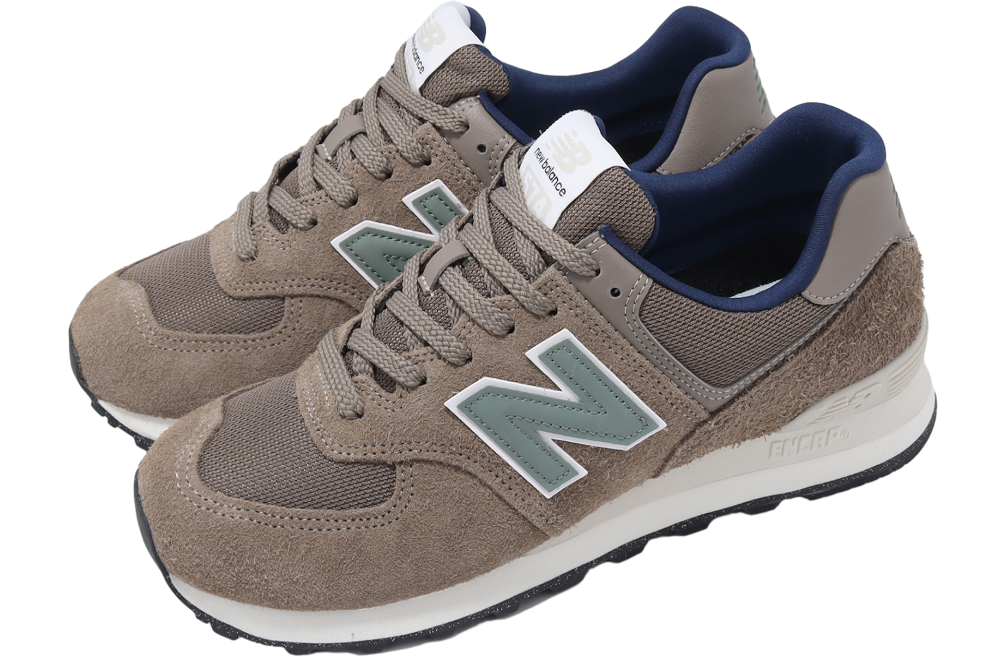 New Balance 574 Brown / Navy