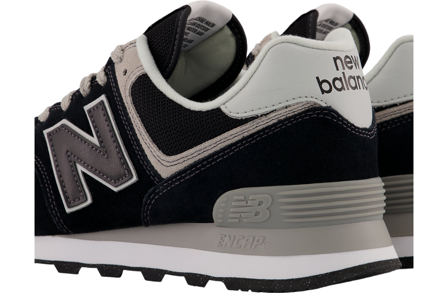 New Balance 574 Core Black / White