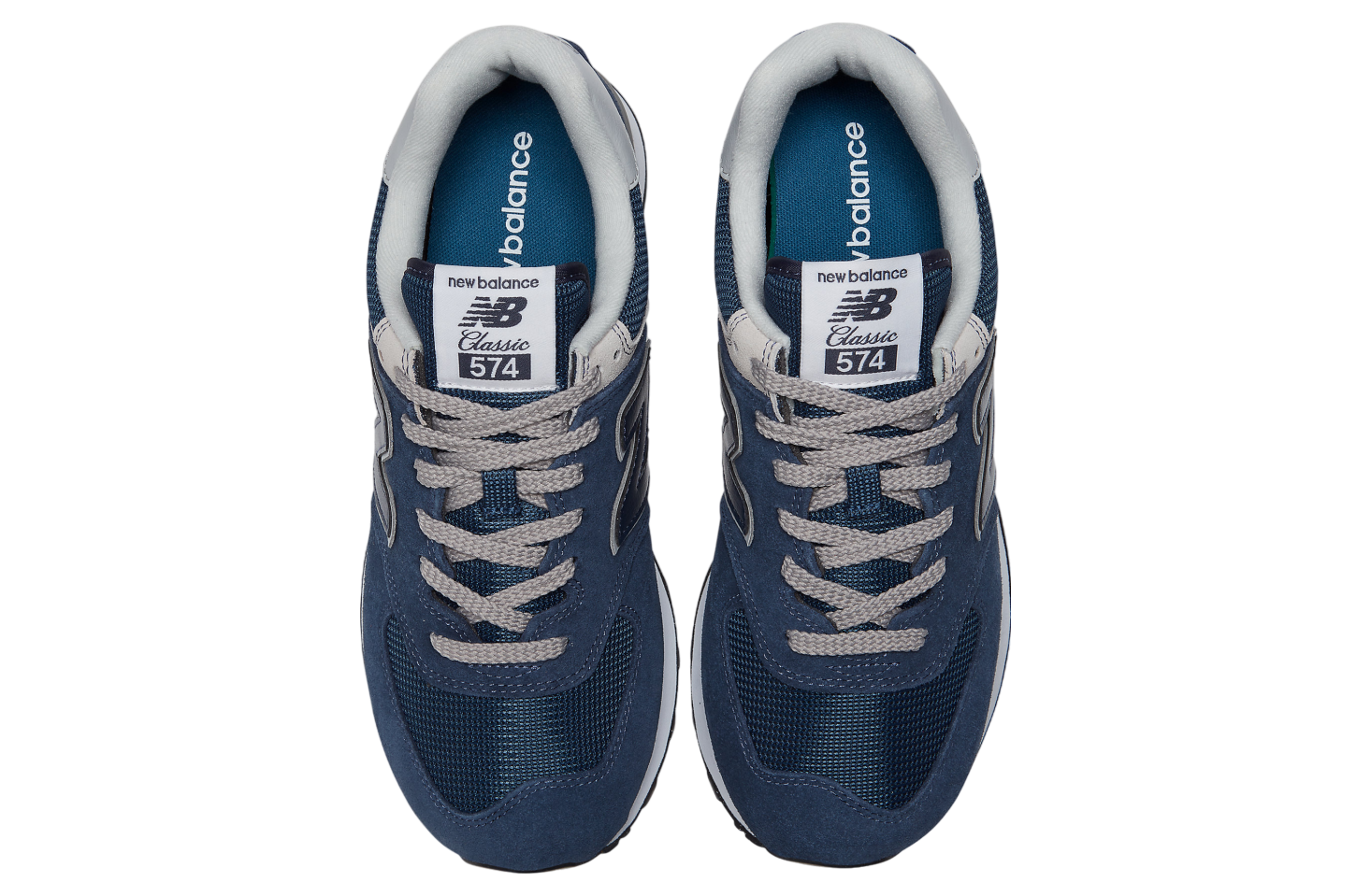 New Balance 574 Core Navy / White