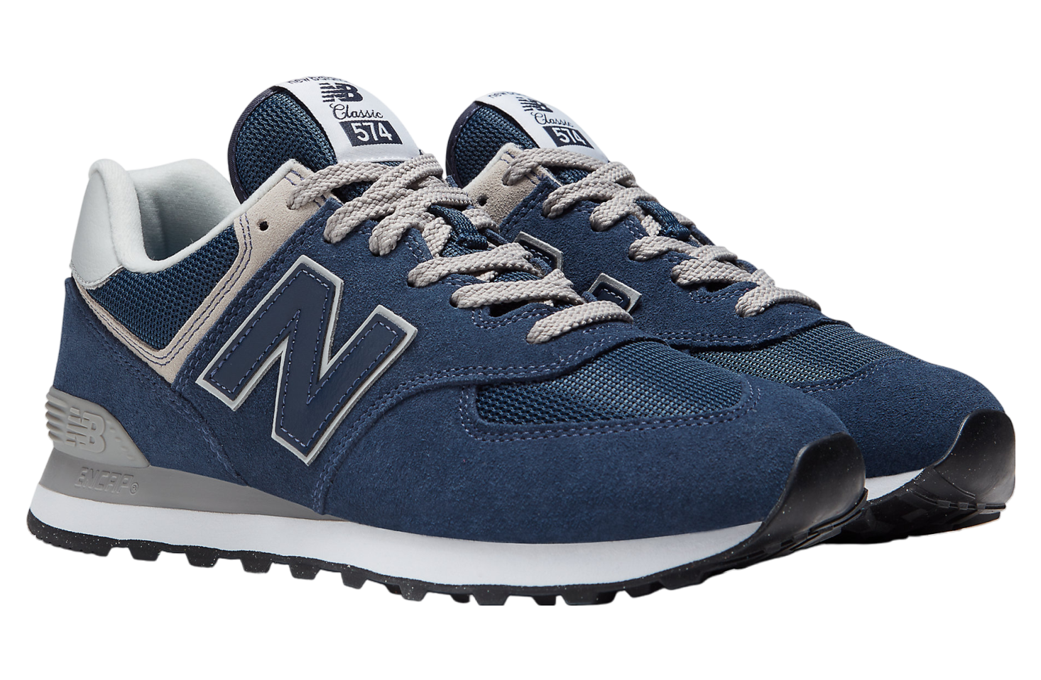 New Balance 574 Core Navy / White