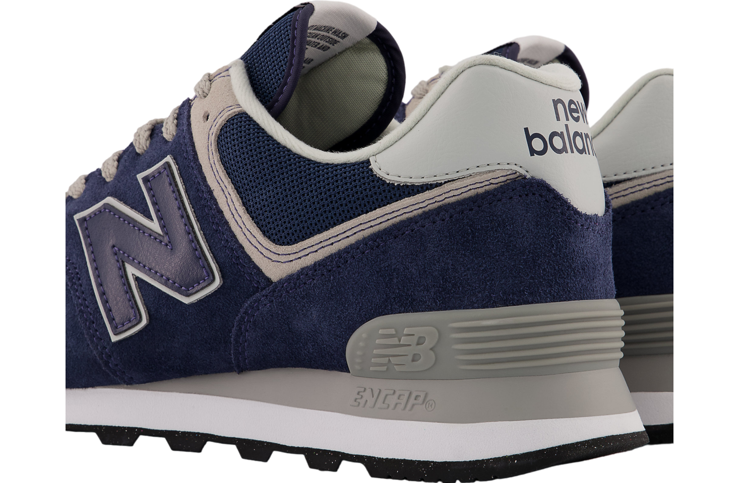 New Balance 574 Core Navy / White