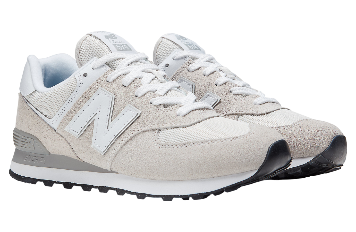 New Balance 574 Core Nimbus Cloud / White