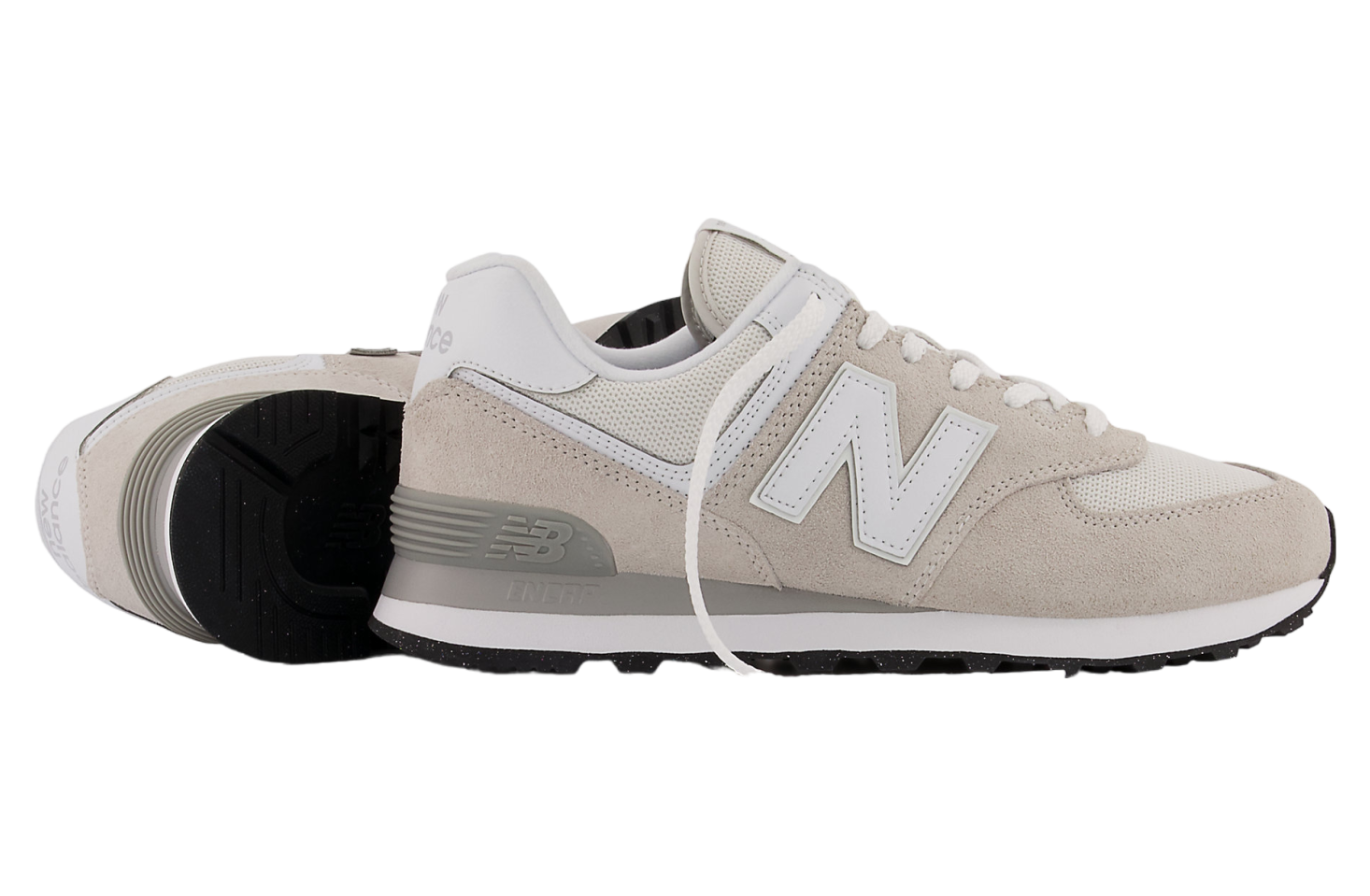 New Balance 574 Core Nimbus Cloud / White