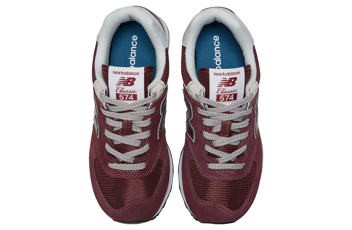 New Balance 574 Core WMNS Burgundy / White