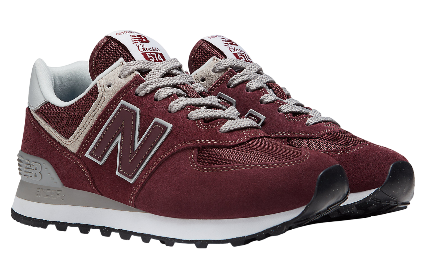 New Balance 574 Core Wmns Burgundy / White