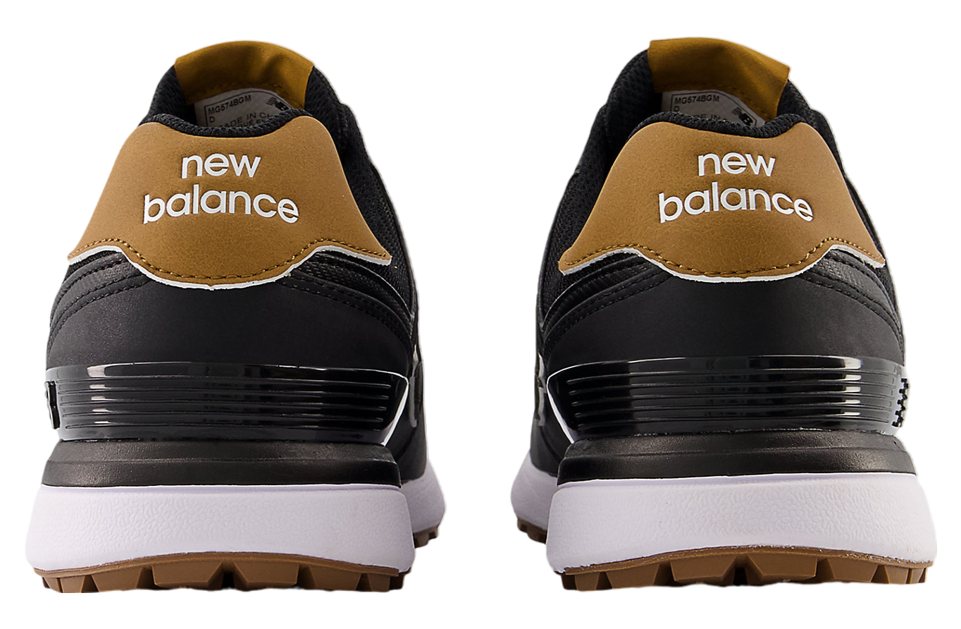 New Balance 574 Greens v2 Golf Black / Gum