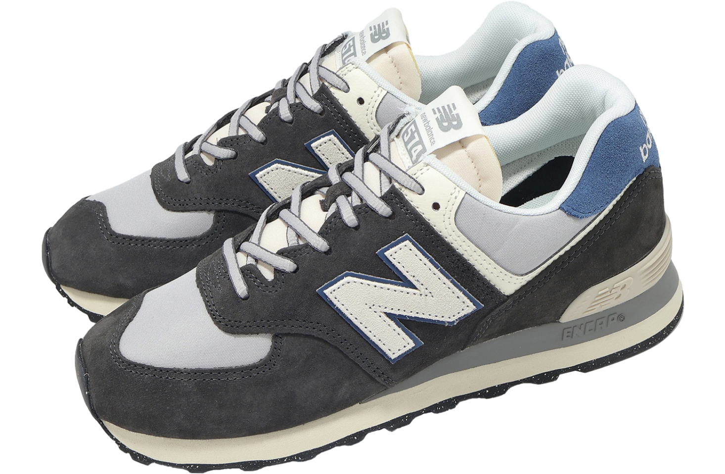 New Balance 574 Grey / Navy / White
