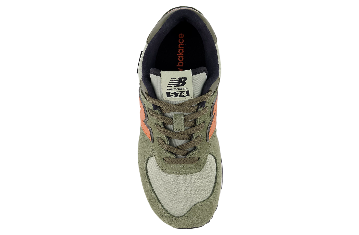 New Balance 574 GS Dark Olivine / Infield Clay