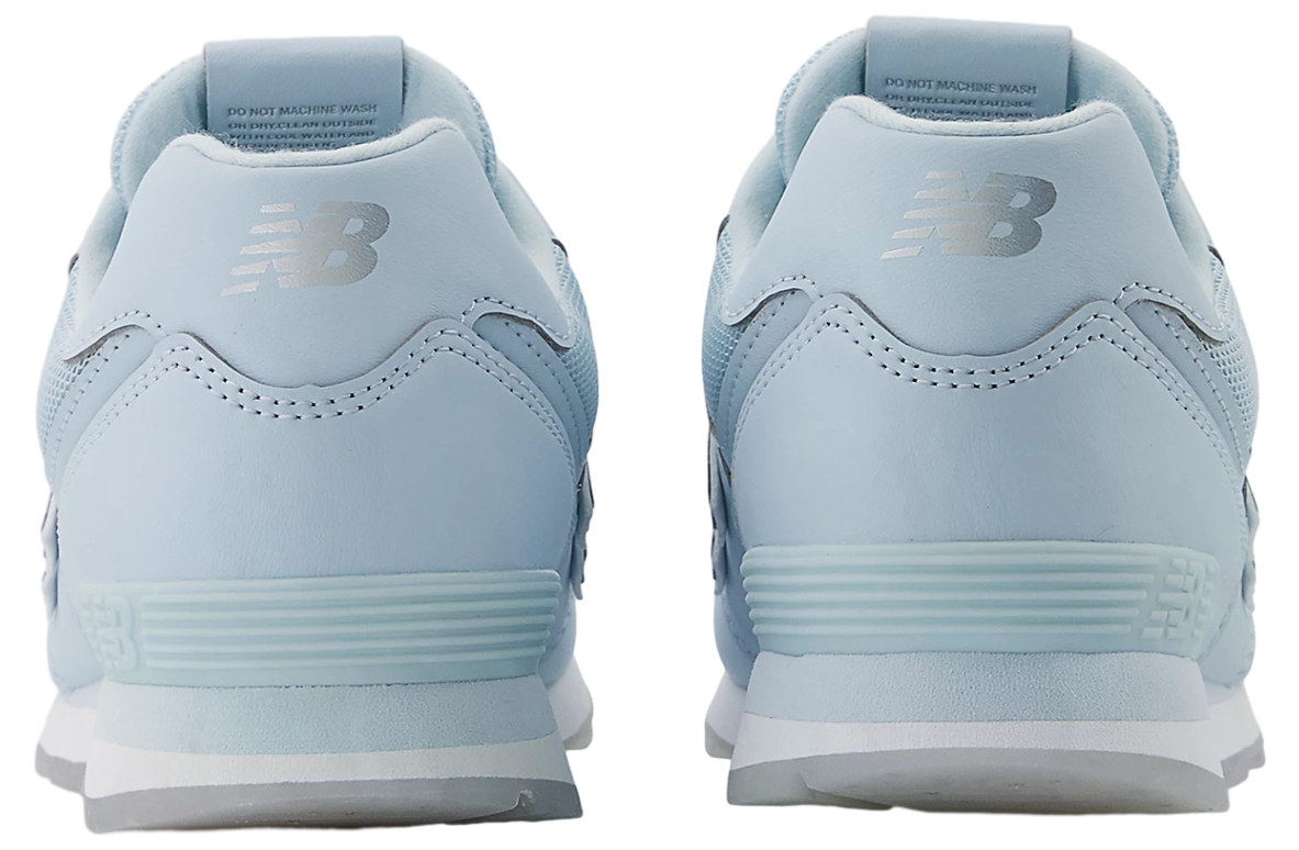 New Balance 574 GS Frosted Glass / Silver Metalic