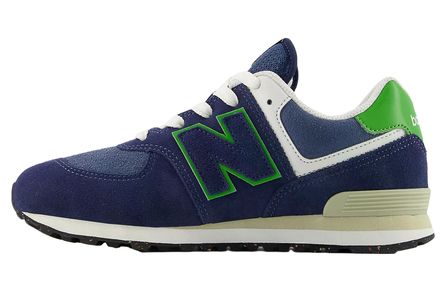 新品/NEW BALANCE/ニューバランス/GC574GV/NAVY/ネイビー/紺/ガールズ/レディースサイズ/ワイズＭ/24.5cm ニューバランス 574 レディースNEW BALANCE GC574GV