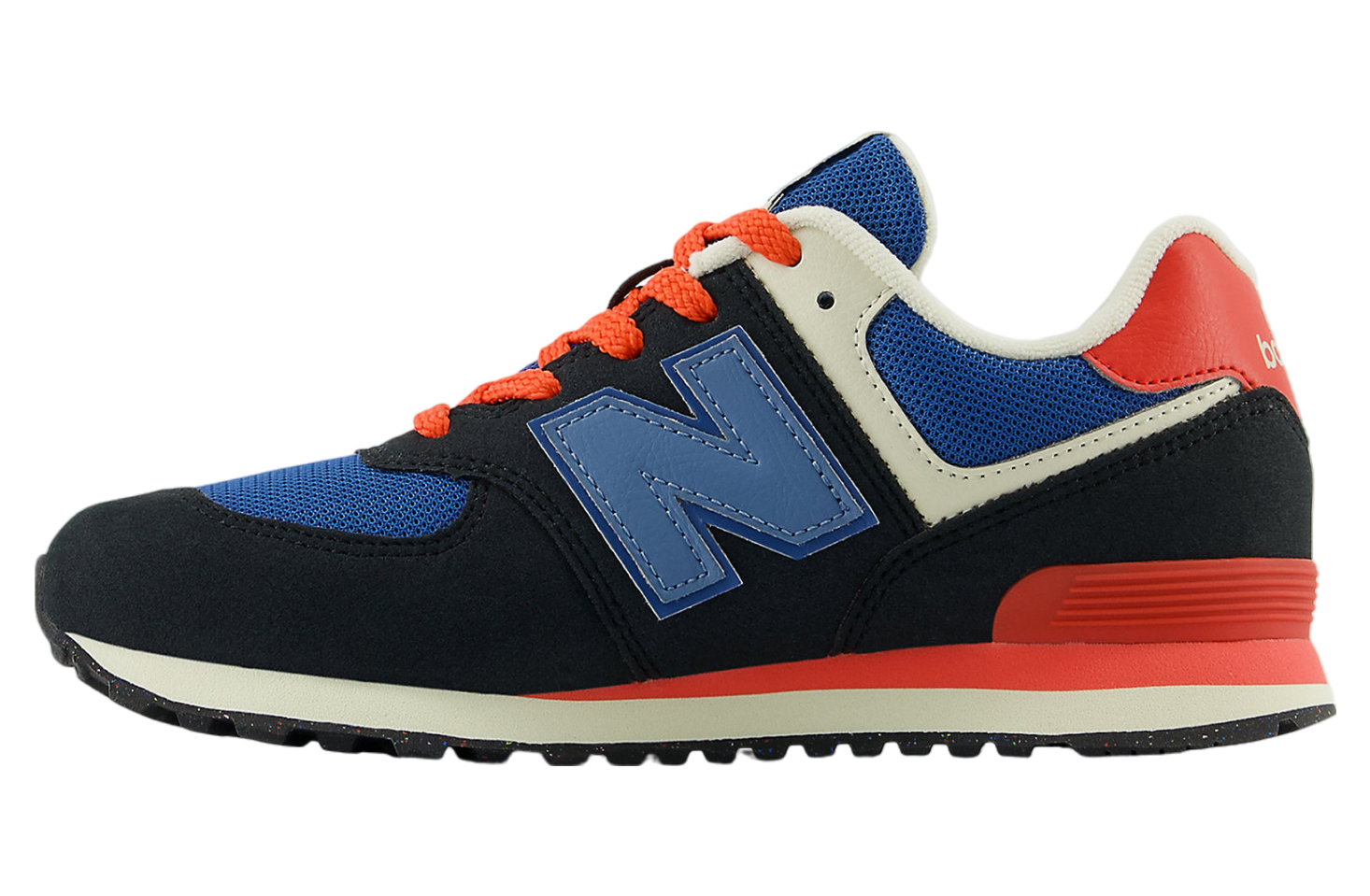 New Balance 574 GS Phantom / Blast Red