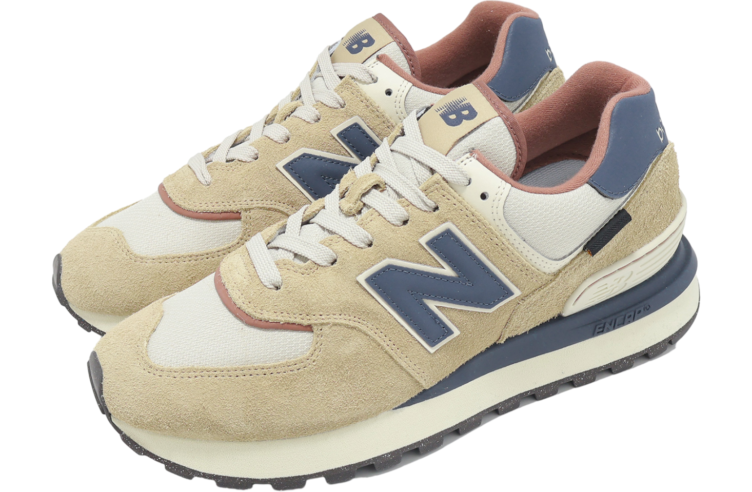 ☆New Balance☆UNI LEGACY ROUND SEMI-OVER FIT CREW☆Navy New Balance 574 Legacy 'Navy Angora' U574LGBB