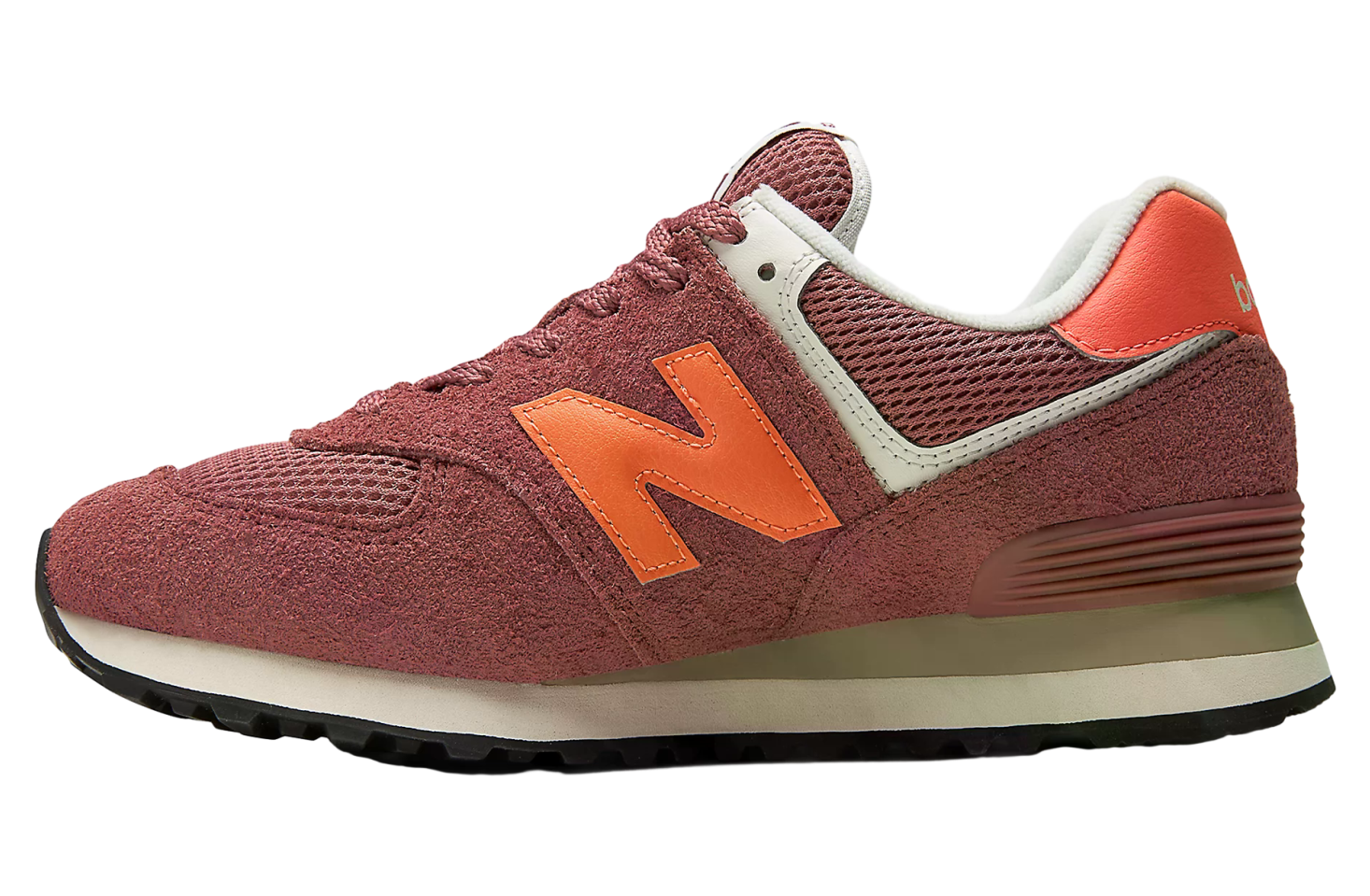 New Balance 574 Red Rock / Tangerine Heat