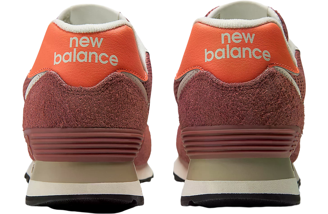New Balance 574 Red Rock / Tangerine Heat