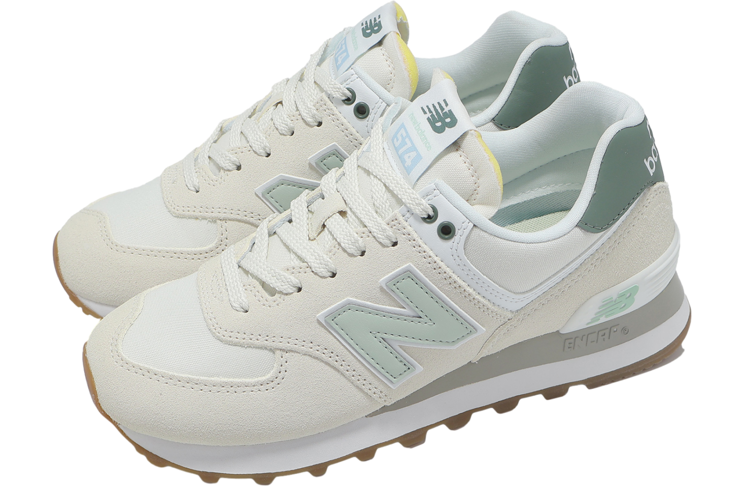 New Balance 574 WMNS Beige / Green