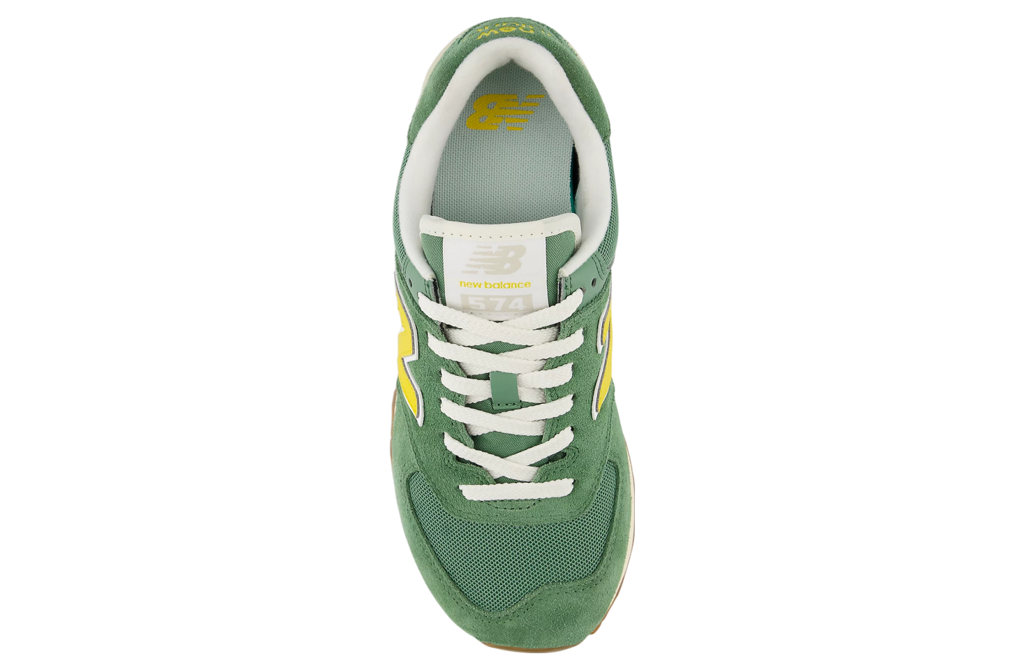 New Balance 574 WMNS Mallard Green / Ginger Lemon