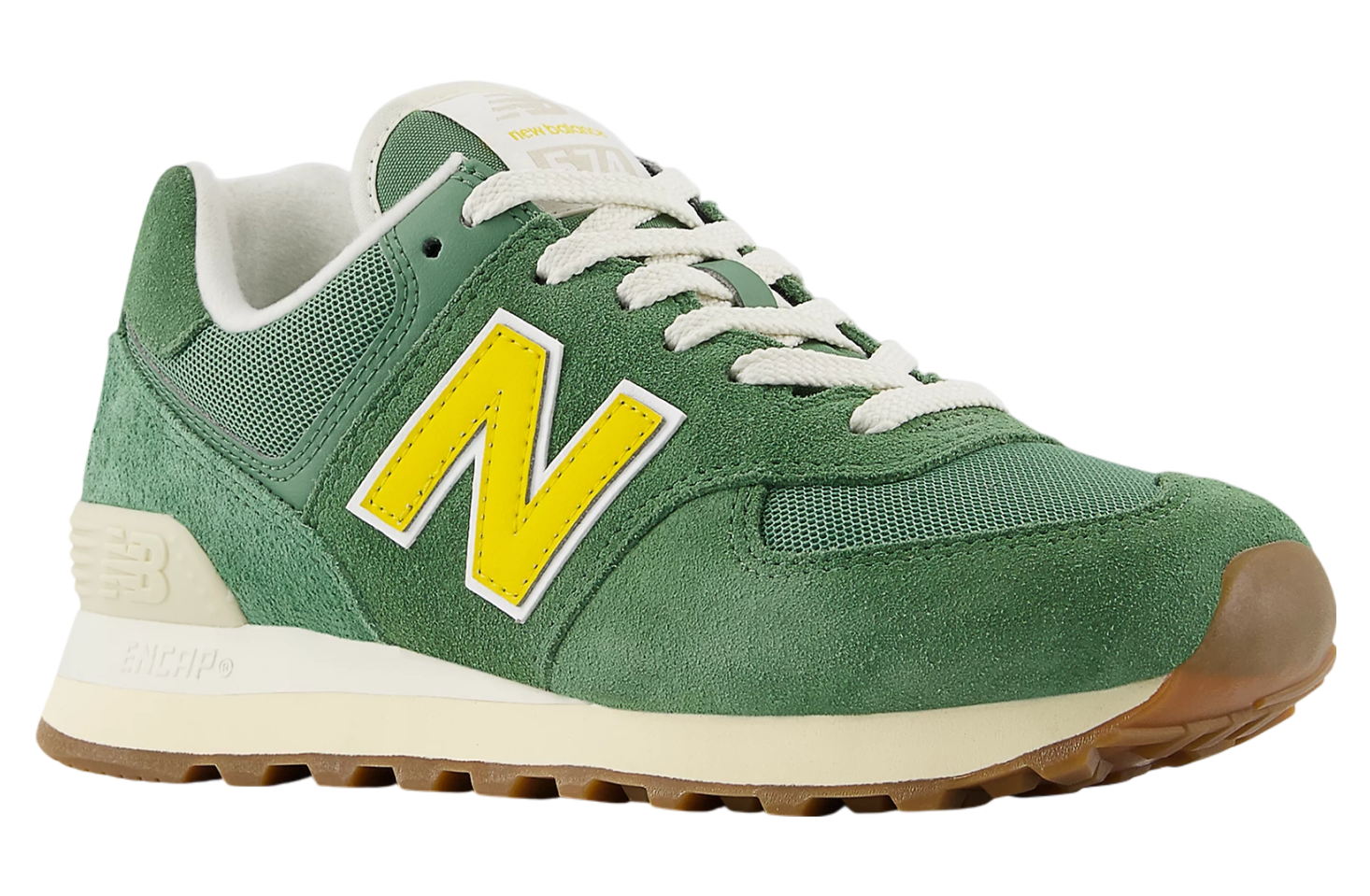 New Balance 574 WMNS Mallard Green / Ginger Lemon