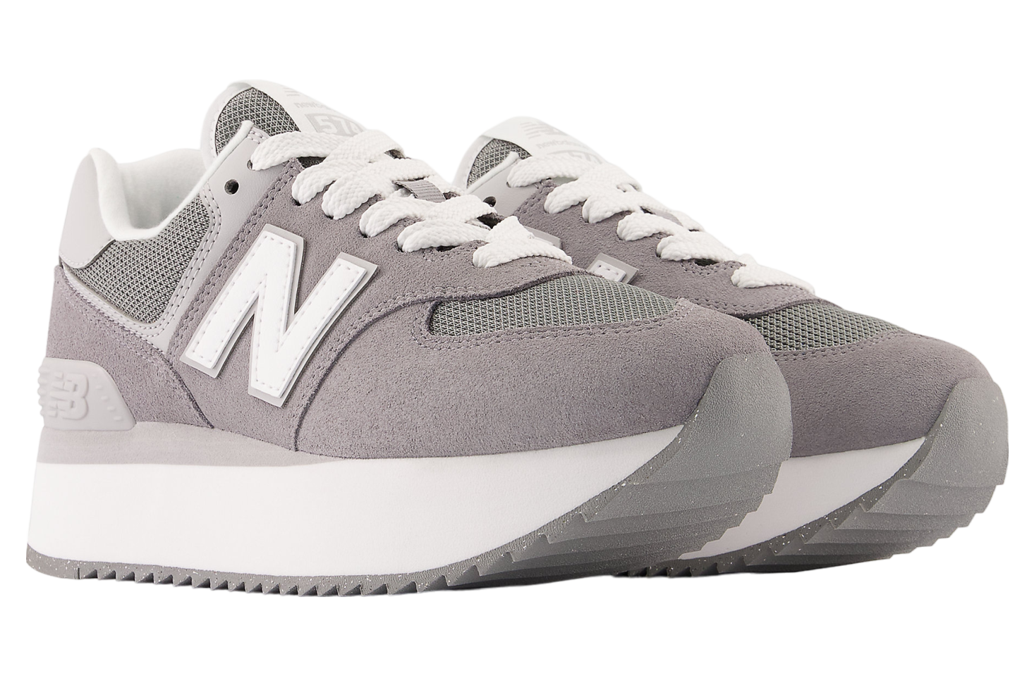 New Balance 574+ WMNS Shadow Grey / Rain Cloud