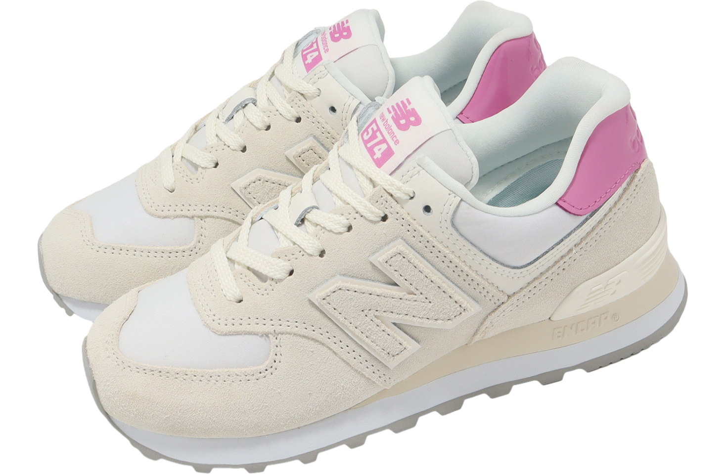 New Balance 574 WMNS White / Pink