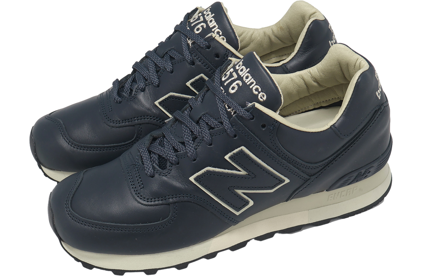 New Balance 576 Navy / Beige