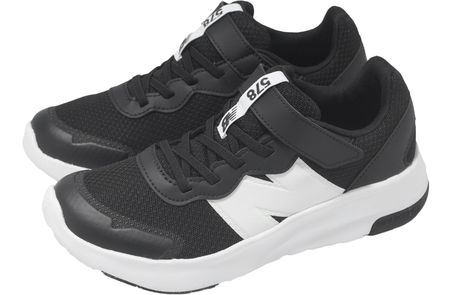 New Balance 578 V1 D Wide GS Black / White
