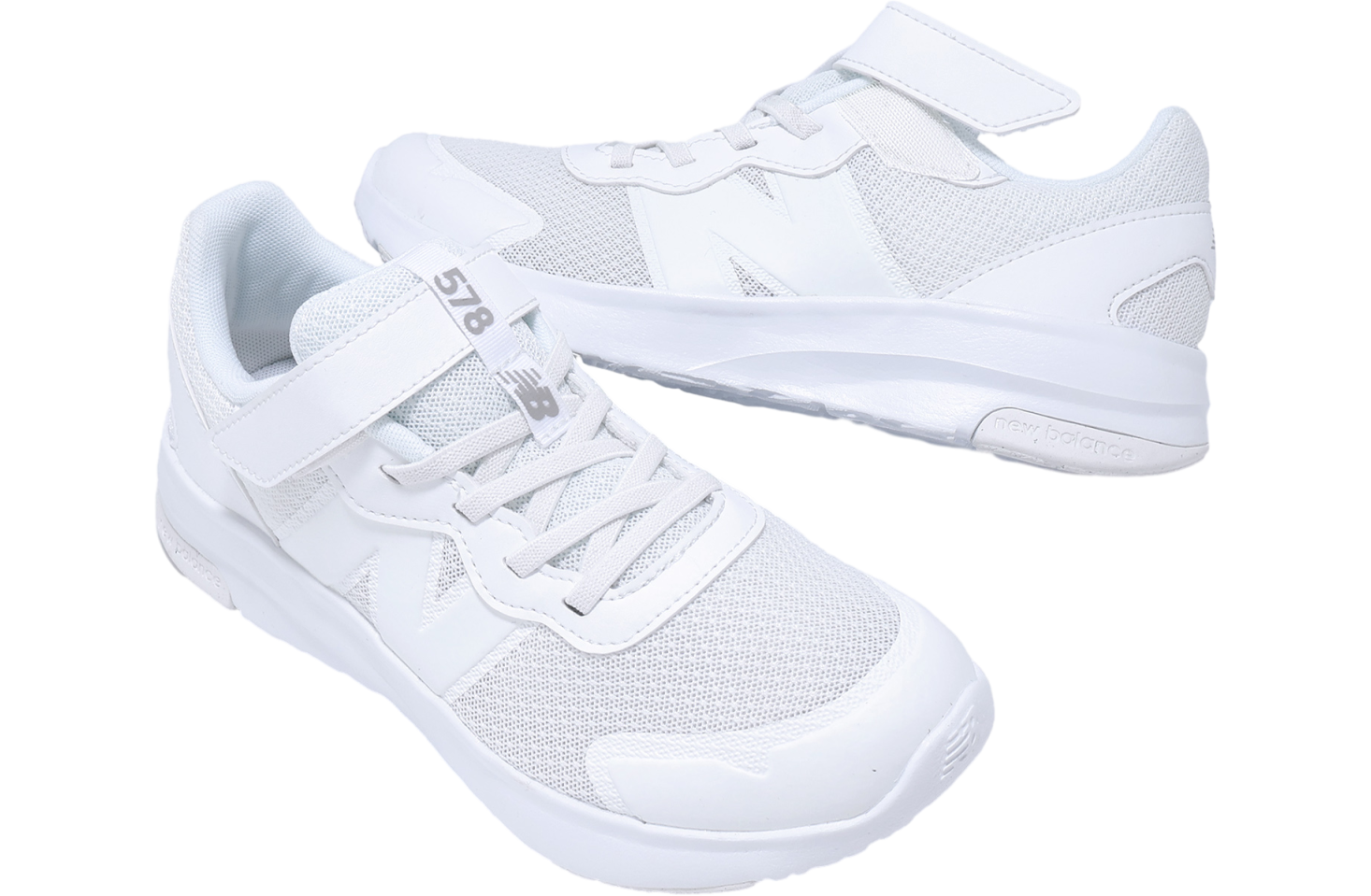 New Balance 578 V1 D Wide GS White - Jul 2025 - GT578WWW