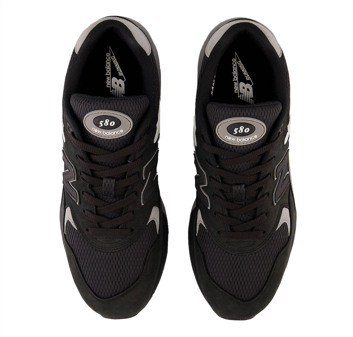 New Balance 580 Black Grey - Jun 2023 - MT580MDB