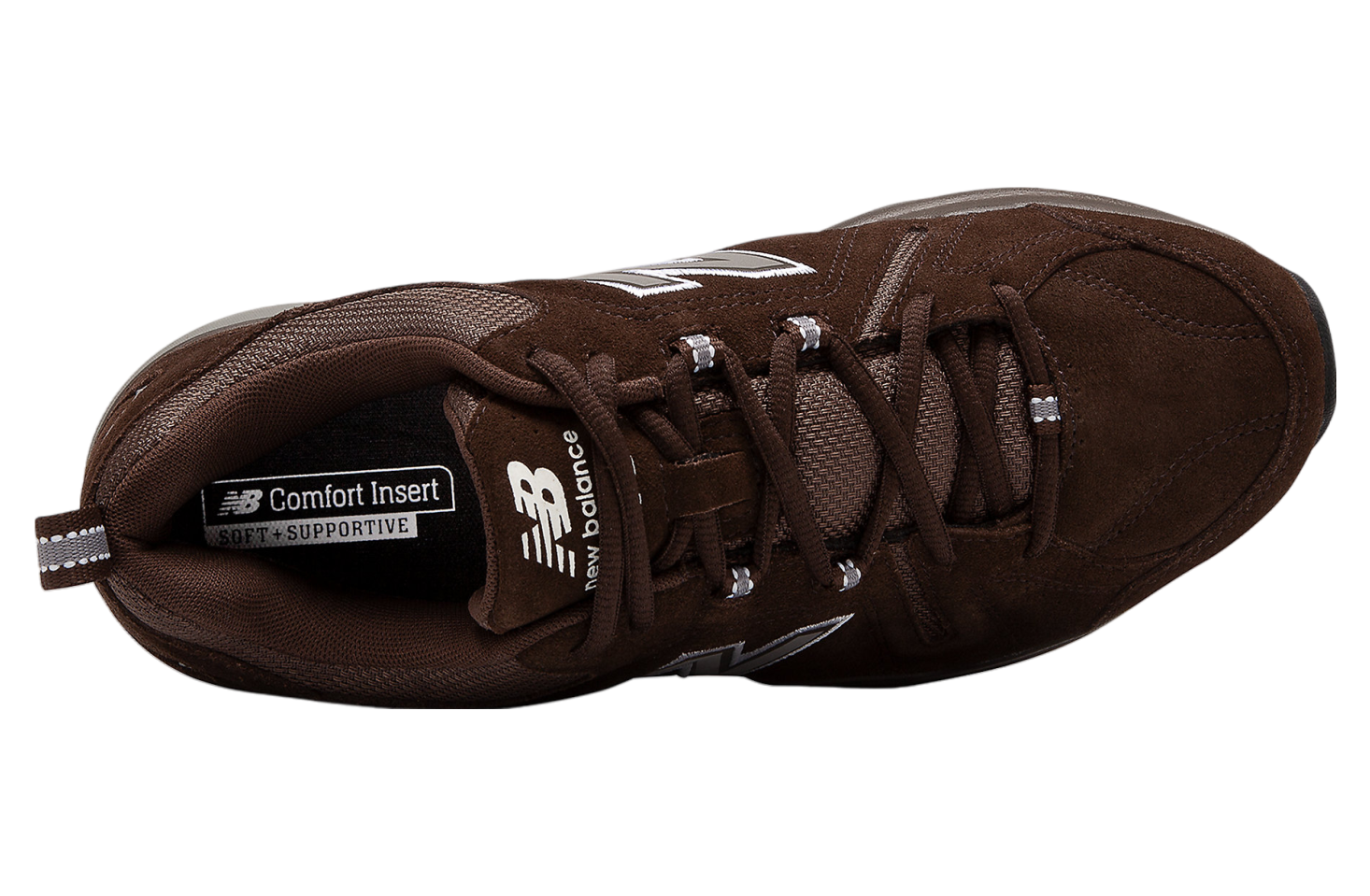 New Balance 608v5 Chocolate Brown / White