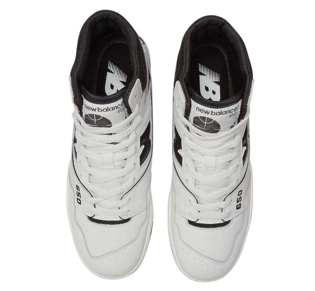 New Balance 650 White Black BB650RCE