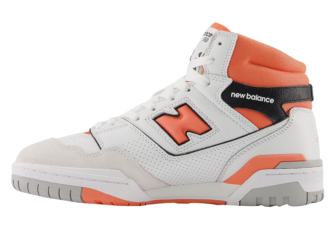 New Balance 650 White Orange